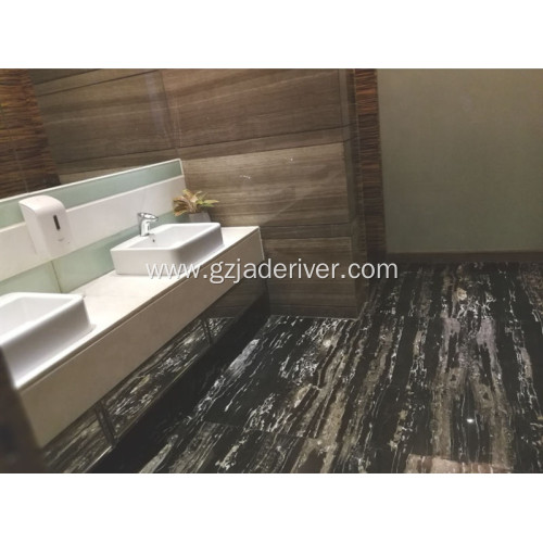 Black Natural Marble Slab for Wall and Floor